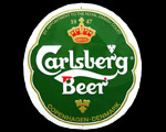 Logo birra chiara Carlsberg