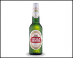 Bottiglia birra chiara Stella Artois
